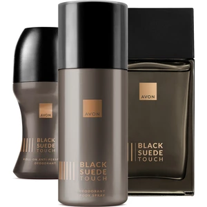Black Suede Touch Erkek Parfüm Rollon Deodorant Paketi