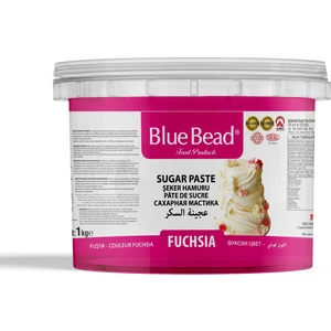 Blue Bead Fuşya Şeker Hamuru 1 kg
