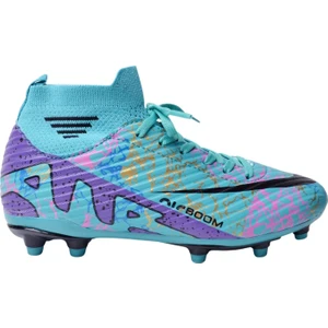 565  Turkuaz Mor Desenli Krampon