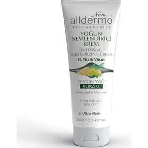 Yoğun Nem. El, Yüz, Vücut Krem Zeytinyağı - Susam (Tüp) 250 ml