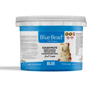 Blue Bead Mavi Şeker Hamuru 1 kg