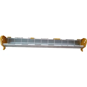 Güvercin Metal Yemlik 75 cm 3 Adet Galvaniz Yemlik