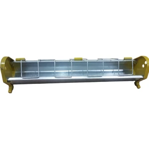 Güvercin Metal Yemlik 50 cm 3 Adet Galvaniz Yemlik