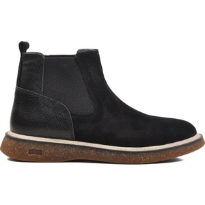Siyah Süet  Deri Erkek Chelsea Bot 684016 M