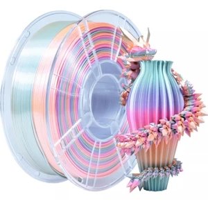 Iboss 3D Printing Filament ,pla+Silk Rainbow Color Filaments
