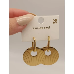 Tılsım Accesories Çelik Küpe Gold Halka
