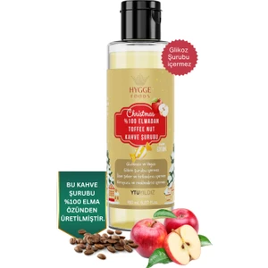 Hygge Foods Doğal Elmadan Kahve Şurubu Toffee Nut 150 ml
