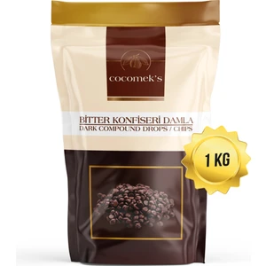 Bitter Damla Drop Konfiseri Çikolata 1 KG