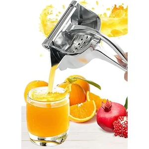 Techno Station Yeni Nesil Paslanmaz Çelik Manuel Kolay Meyve Sıkıcı Sıkacağı Portatif Tasarım Meyve Sıkacağı