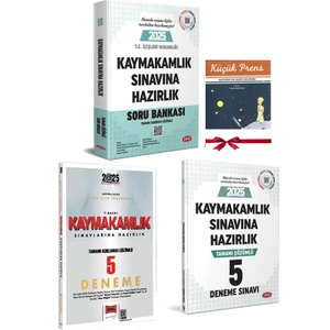 Data Yayınları 2025 Kaymakamlık Soru Bankası ve 2'li Deneme Sınavı Seti