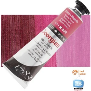 Daler Rowney Georgian N:409 Permanent Magenta Yağlı Boya 38ML Profesyonel Yeni Paket