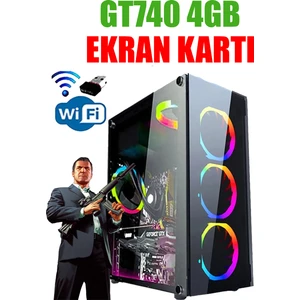 Dmc N30X I7 2600,16GB RAM,256GB SSD+500GB Hdd,4gb GT740 Masaüstü Oyuncu Bilgisayarı