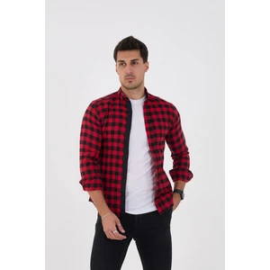 Jack Carısma Flanel Ince Oduncu Slim Fit Gömlek