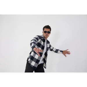 Jack Carısma Oduncu Ekose-Dama Slim Fit Erkek Gömlek