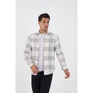 Jack Carısma Oduncu Ekose-Dama Slim Fit Erkek Gömlek