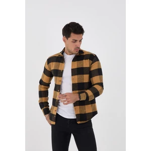 Jack Carısma Oduncu Ekose-Dama Slim Fit Erkek Gömlek