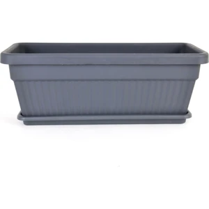 Kemer Bahçe Saksı 22 Litre - Antrasit Renk
