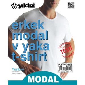 Erkek Modal Pamuk V Yaka Fanila T-Shirt