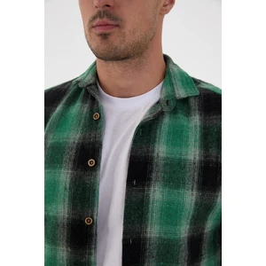 Jack Carısma. Oduncu Ekose Slim Fit Erkek Gömlek