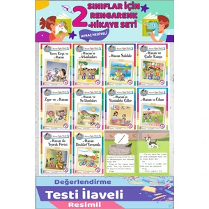 2.sınıf Okumayı Sevdiren 10 Lu Hikaye Seti (32 Sayfa)