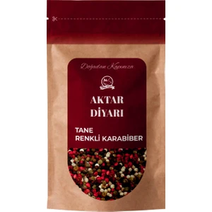 Aktar Diyarı Karabiber Mix Renkli Tane 250 gr