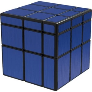 Qy Mırror 3x3 Blue Ayna Küp -Zeka Küpü - Profesyonel Speed Cube Blue Mirror - Sabır Küpü -