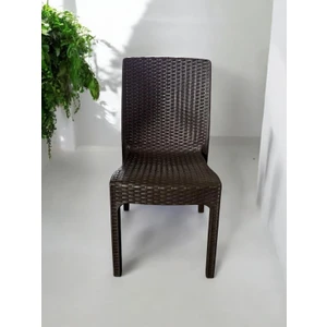 Nar Sokağı Kolsuz Rattan Sandalye