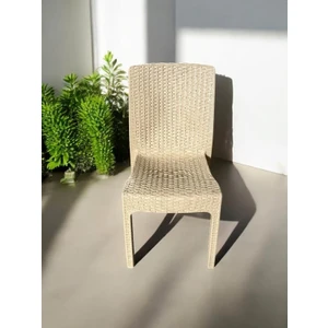 Nar Sokağı Kolsuz Rattan Sandalye