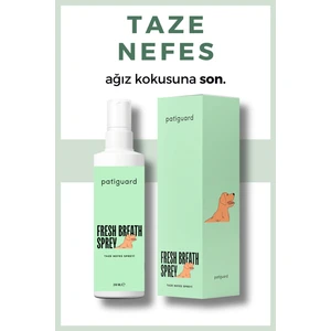 Taze Nefes Spreyi 250ml Kedi Köpek Ağız Diş Bakım Sağlığı Koku Tartar Plak  Hijyen