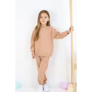 Harika Kids Kız Çocuk Iki Iplik Basic Eşofman Takımı