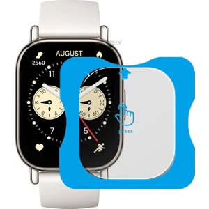 Redmi Watch 5 Lite Uyumlu Kolay Takılabilir Takma Aparatlı Temperli Cam Ekran Koruyucu