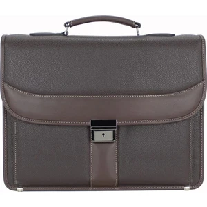 Evrak Tipi Kilit Mekanizmalı Omuz Askılı Erkek El Çantası 15,6 Inç Laptop Bölmeli