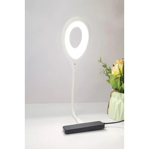 After Times LED Dizüstü Bilgisayar Masa Lambası Masa Başucu Esnek Taşınabilir Küçük Gece Lambası