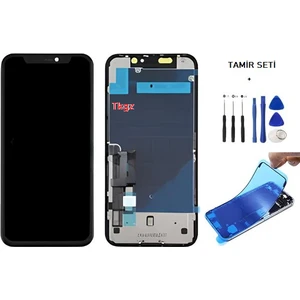 - iPhone 11 Uyumlu Lcd Ekran Dokunmatik Orijinal (JK MARKA ) + TAMİR SETİ + TOZ BANTI