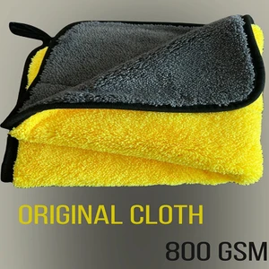 M.Y. Taso Çift Taraflı Mikrofiber Oto Kurulama Havlusu  700GSM (Kenarı Biye ) Vakkum 70X50CM