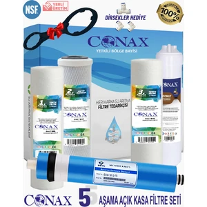 Açık Kasa 5 li Filtre Seti Benc Membranlı