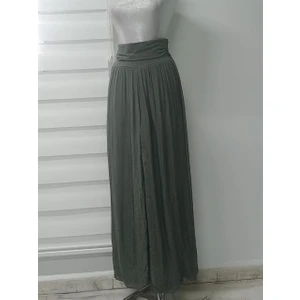 Italyan Korse Belli Astarlı Ipek Pantolon