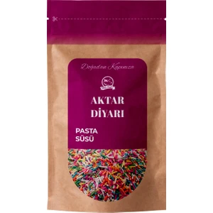 Aktar Diyarı Renkli Pasta Süsü Şekeri 500 gr Aktar Diyarı