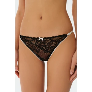 Amber Detaylı Slip Külot