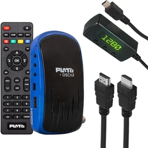 Oscar Çift Usbli Tkgsli Dısplay Gözlü+Tuşlu Hd Uydu Alıcısı