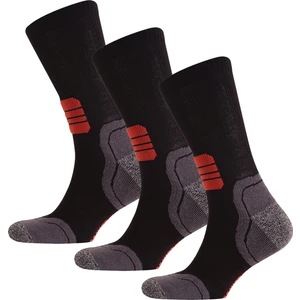 Running Çorap Unisex 3'lü Paket Siyah
