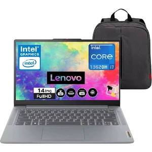 Ideapad Slim 3 Intel Core I7-13620H 16GB 512GB SSD Windows 11 Pro 14'' Taşınabilir Bilgisayar 83EL005ATR  Snertech Çantalı