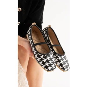 AL-113 Lastikli Babet Günlük Kadın Ayakkabı Ev Babeti