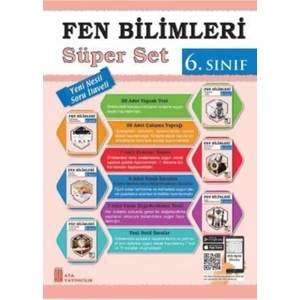 6. Sınıf Fen Bilimleri Süper Set