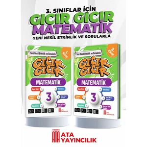 3. Sınıf Gıcır Gıcır Matematik 1 ve 2. Kitap (2'li kitap)