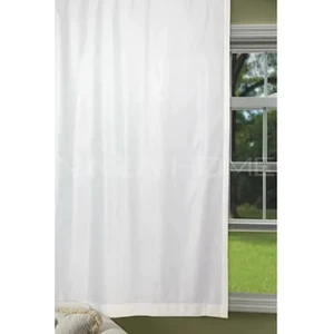 Gülsem Dekor Saten Güneşlik Perde Beyaz (Enxboy)