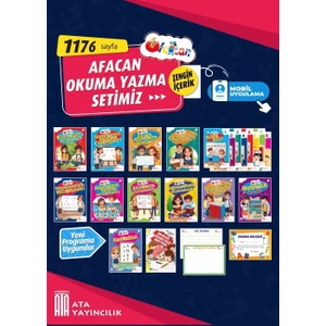 Ata Yayıncılık 1. Sınıf Afacan Okuma Yazma Seti 2024-2025