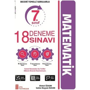7. Sınıf 18 Deneme Sınavı Matematik