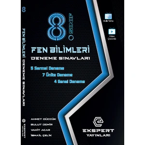 8.Sınıf Fen Bilimleri Deneme Sınavları Ekspert Yayınları