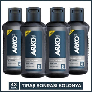Men Platinum Tıraş Sonrası Kolonya 4 x 255 ml